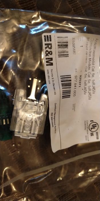 Конектор RJ45 R&M 2шт