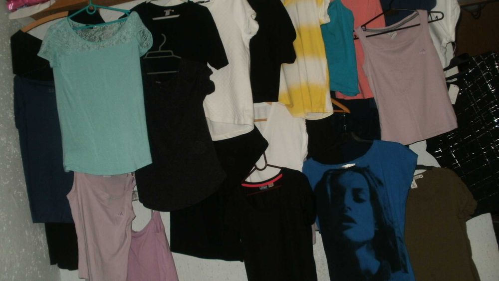 Koszulki, bluzeczki S/M/L Mexx, Quiosque, Adidas ..- giga zestaw ok 60