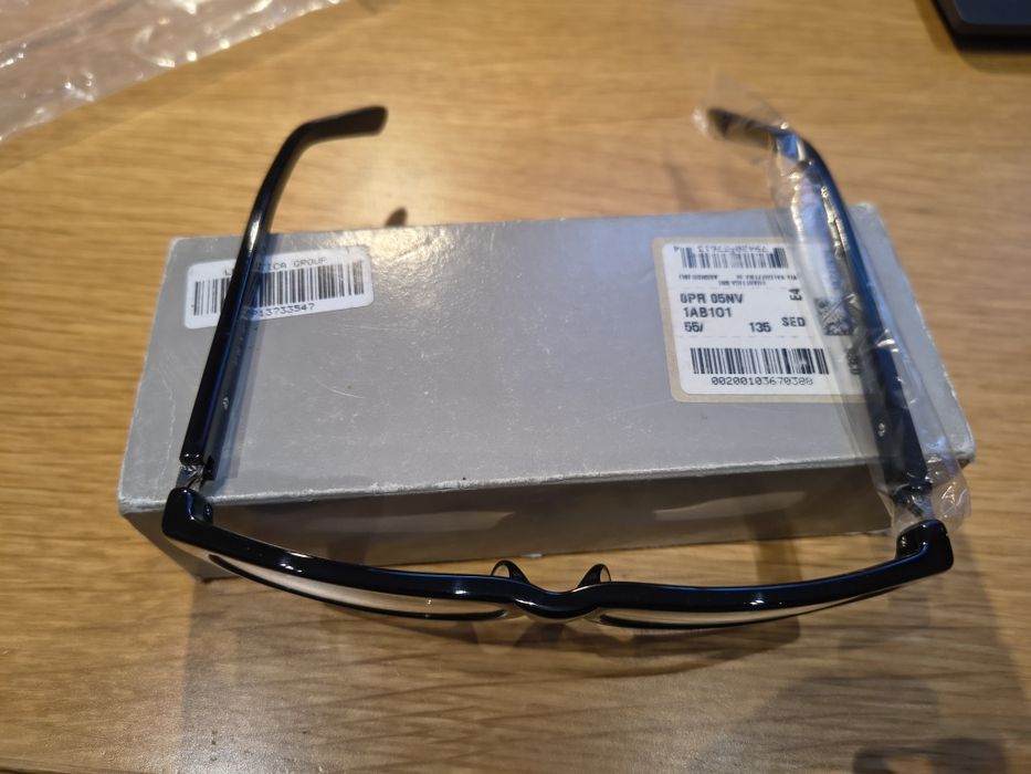 oprawki męskie Prada PR 05NV czarne nowe