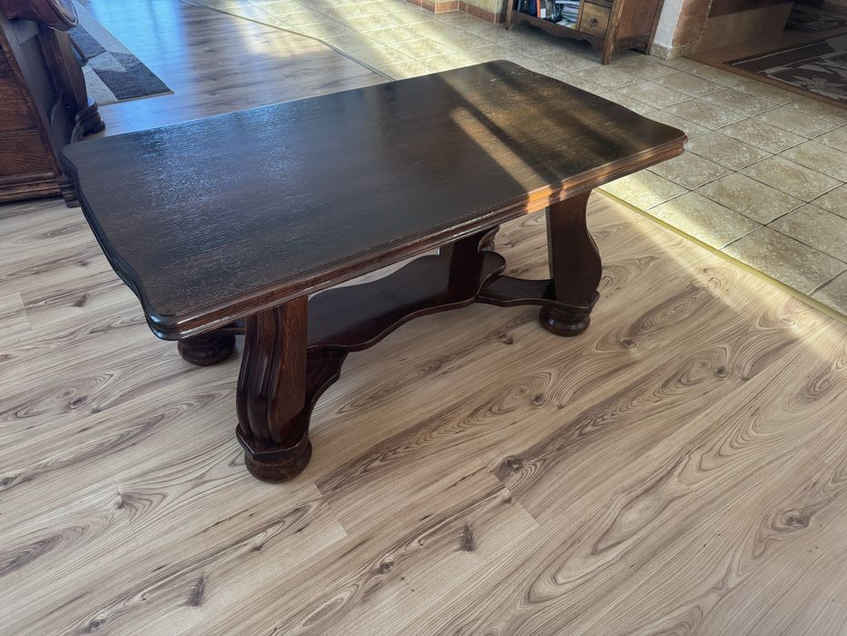 Ława drewniana 120x65 wysokość 55