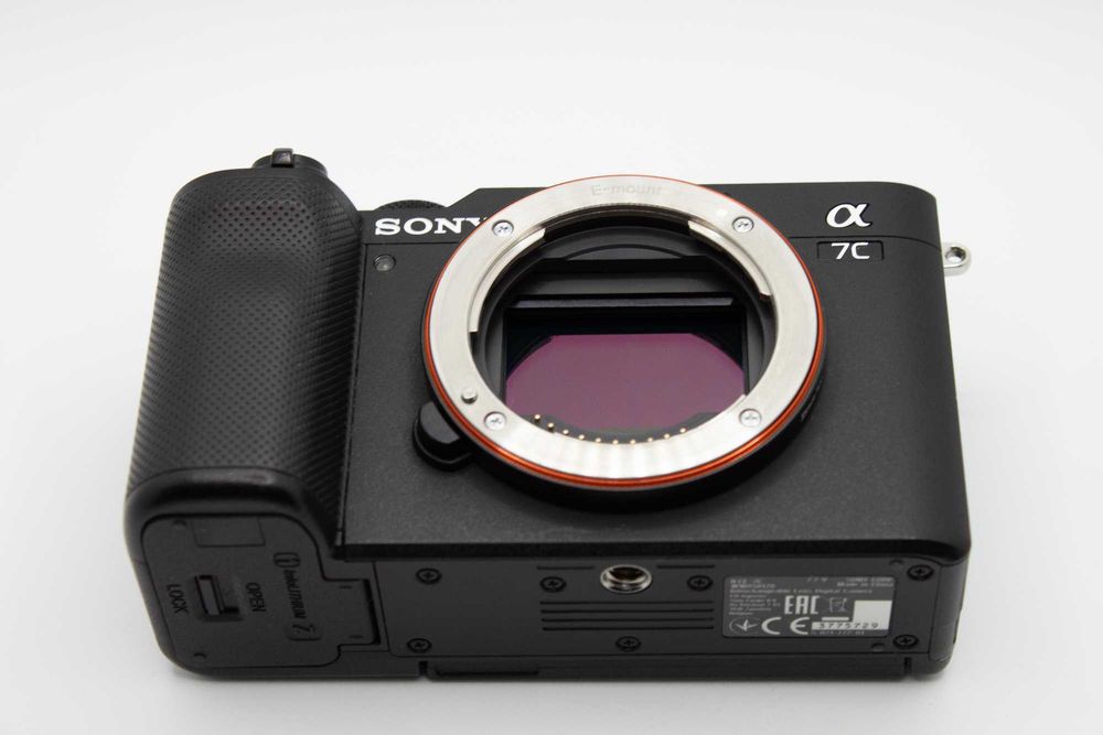SONY Alpha A7C, etui, szkło ochronne