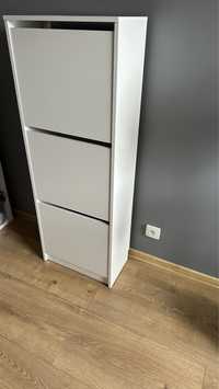 BISSA zapatero 3, blanco, 49x28x135 cm - IKEA