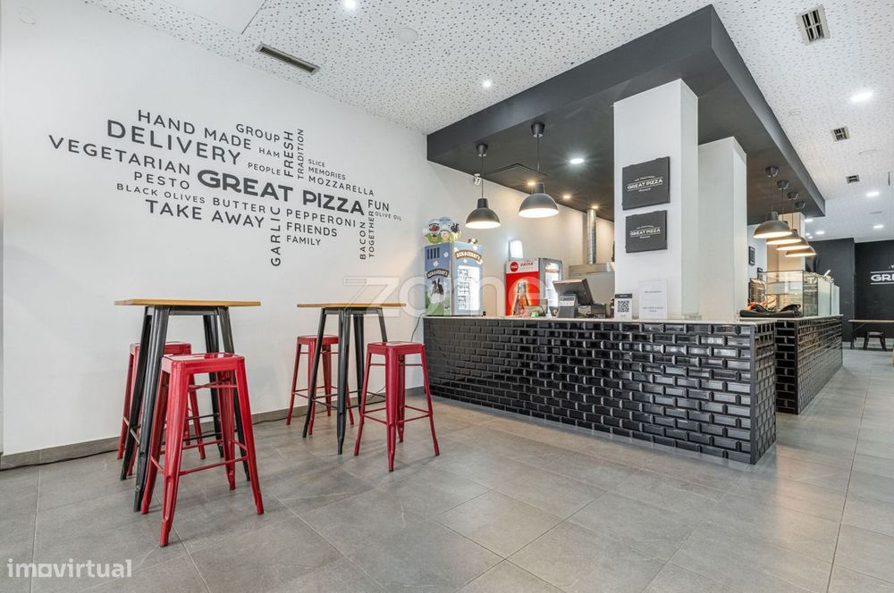Trespasse de Pizzaria junto à Universidade do Minho – Braga