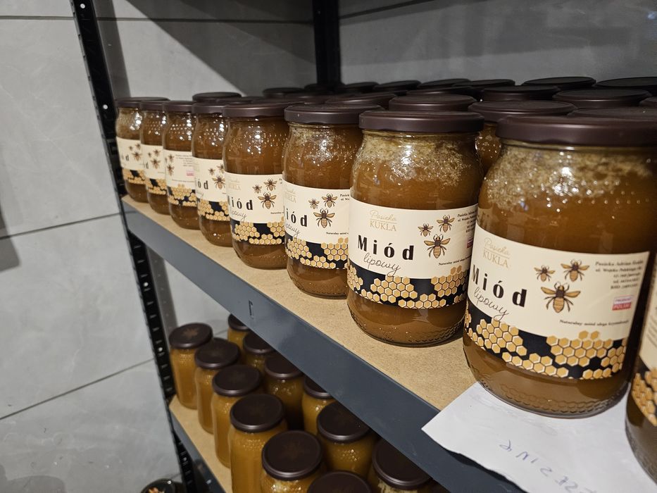 Miód  facelia lipowy wielokwiatowy  Nawlociowy-Wrzosowy  pyłek kwiatow