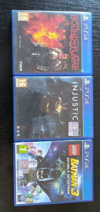 Bound by flame/Injustice 2/Lego Batman 3 PlayStation 4