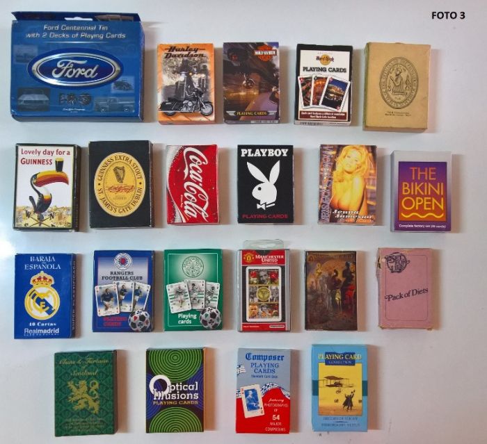 Lote de Baralhos de Cartas (Colecionadores)