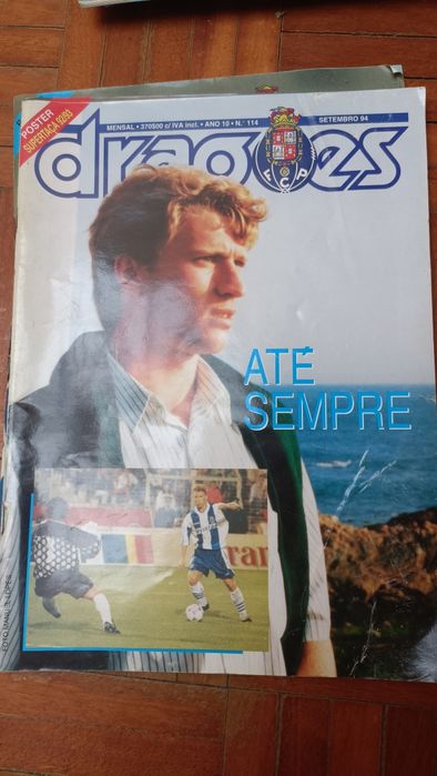 Revistas antigas Dragões 1994