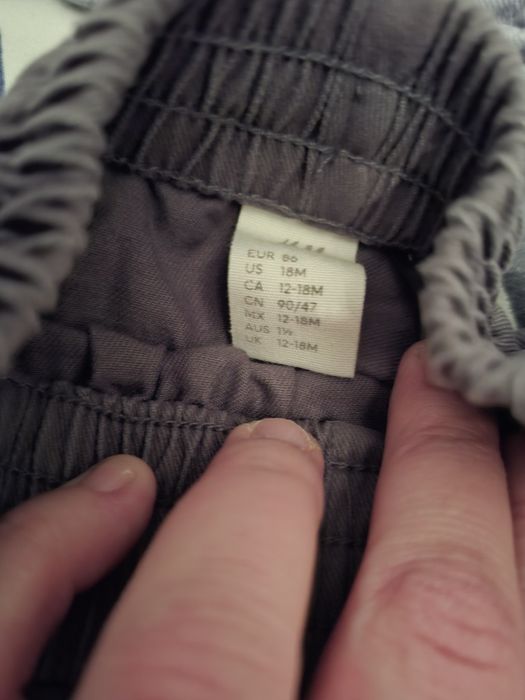 Koszula plus spodnie rozmiar 86 h&m stan idealny ,nowy,ubrany raz