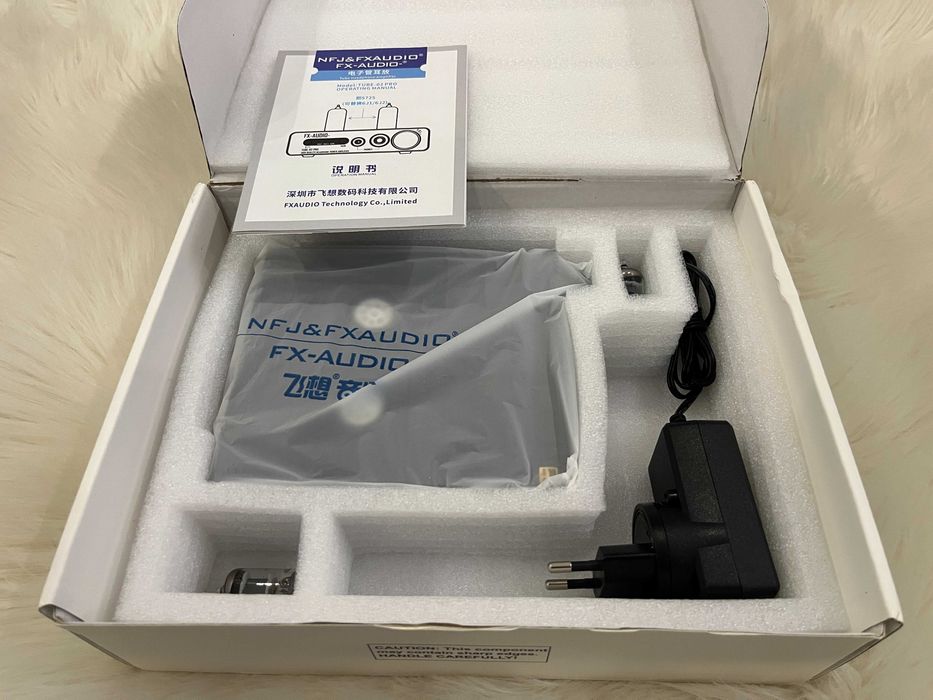 Підсилювач для навушників, попередній підсилювач FX-AUDIO TUBE-02 PROm