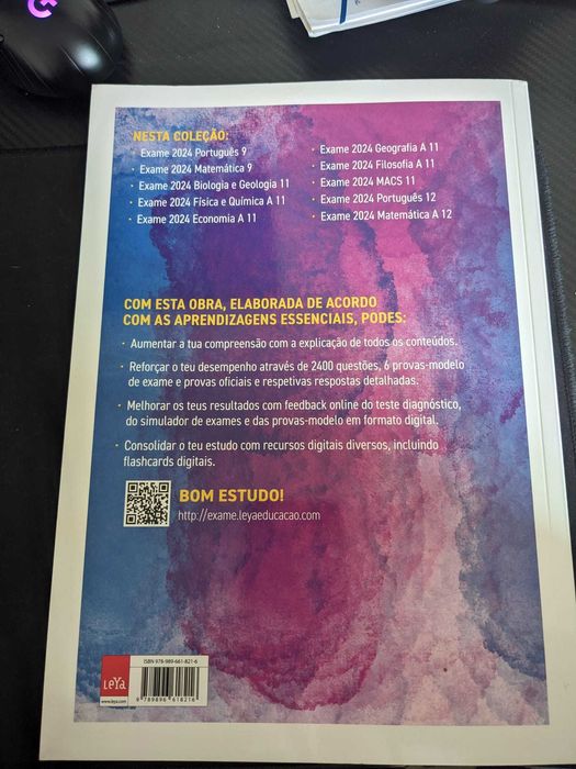Livro Exame 2024 Matemática A (Leya Educação)