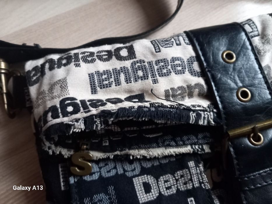 Desigual torebka bawełniana vintage