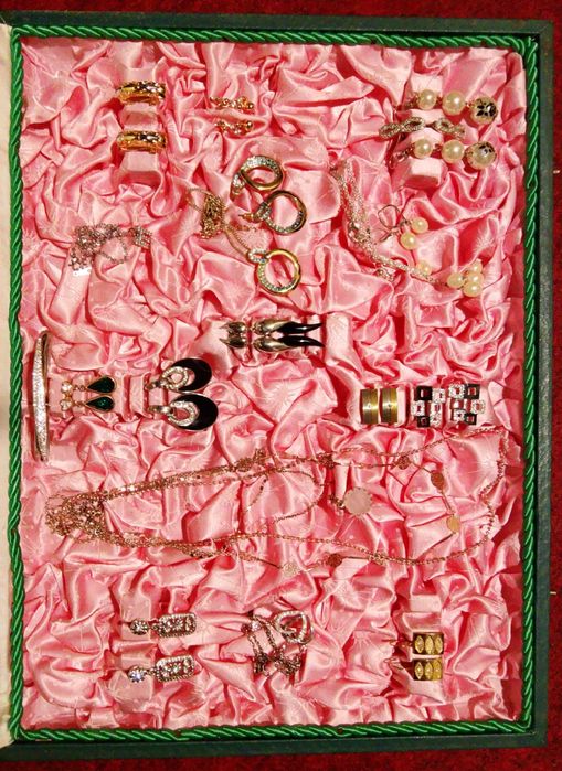 Biżuteria pozłacana/srebrna mix