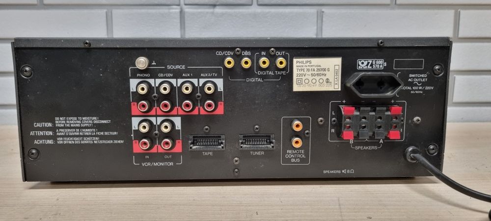 Wzmacniacz Digital PHILIPS DFA 297. Procesor dźwięku