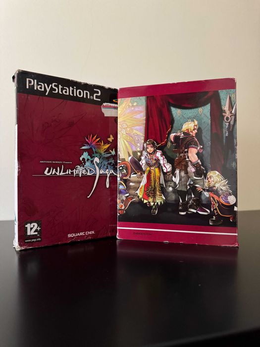 Unlimited Saga da Square Enix para Playstation 2