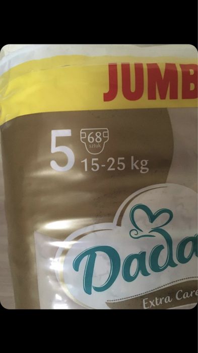 Pieluchy Dada 5 Gold Extra Care,szybka wysyłka!