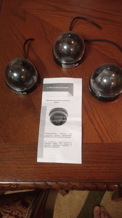 Удобное аналоговое цветные камеры  б/у.