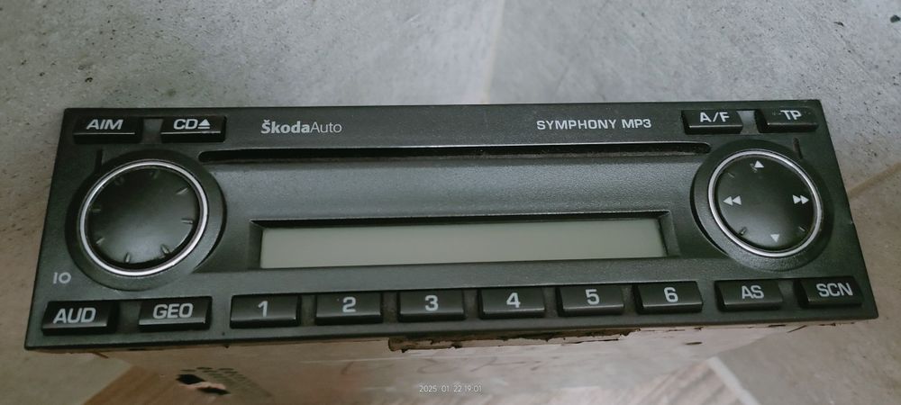 Radio skoda fabia roomster