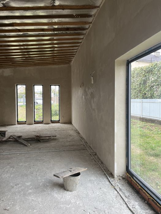 Машинна штукатурка та стяжка