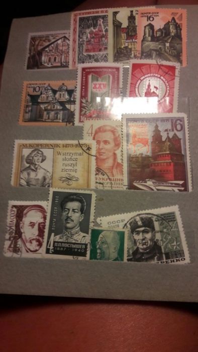 Марки разной тематики