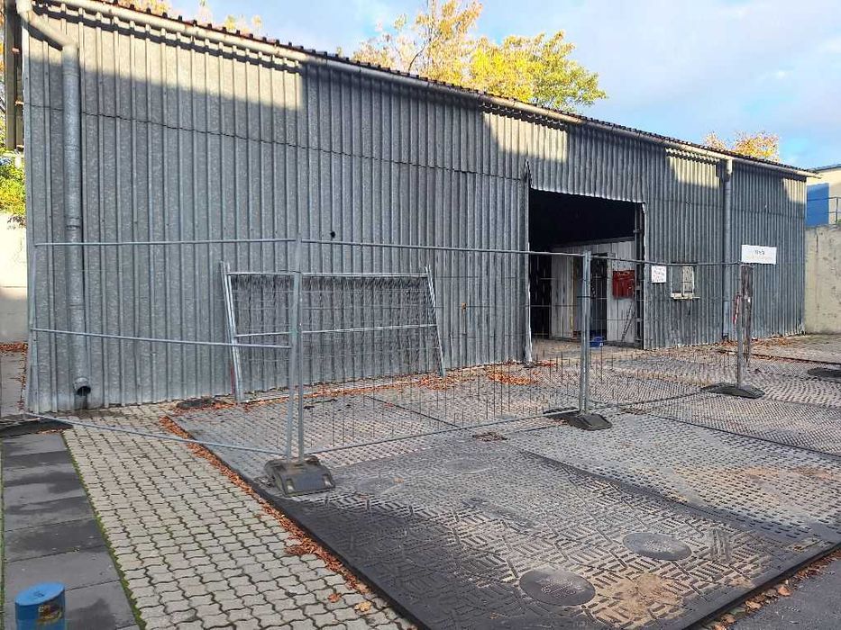 Hala stalowa magazynowa, warsztatowa 21x10,5m (ok. 220 m²) – konstrukcja z blachą
