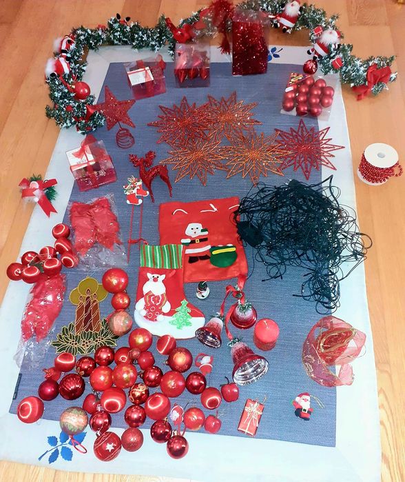 Decoração de Natal - Lote 90 Peças