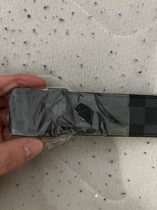 czarny pasek louis vuitton nowy 110cm