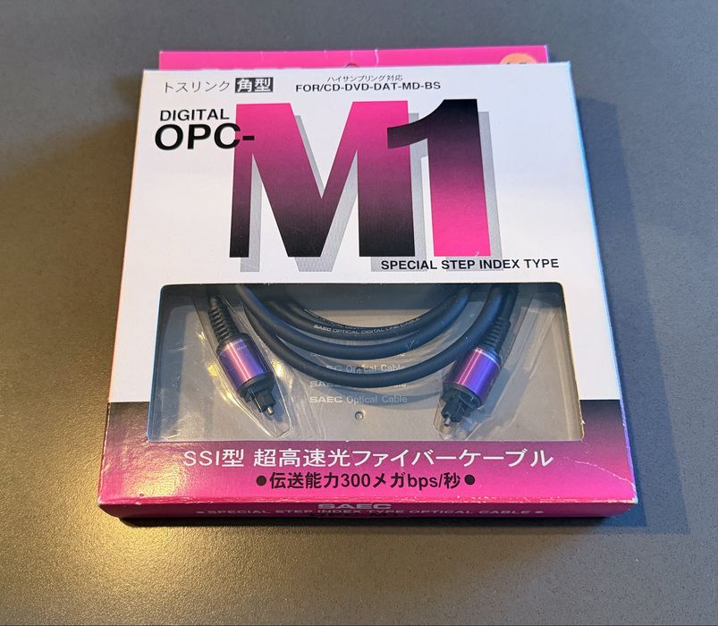 SAEC Digital OPC-M1 optyczny toslink 1,5m