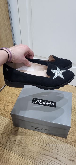 Buty Venezia Skora Naturalna 39
