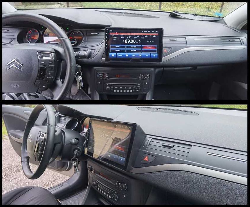 Rádio 2DIN 10.1" Citroen C5 (2008 a 2017) Tourer • Android [4+64GB]