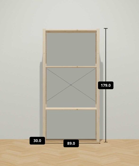 IKEA estante - modelo IVAR