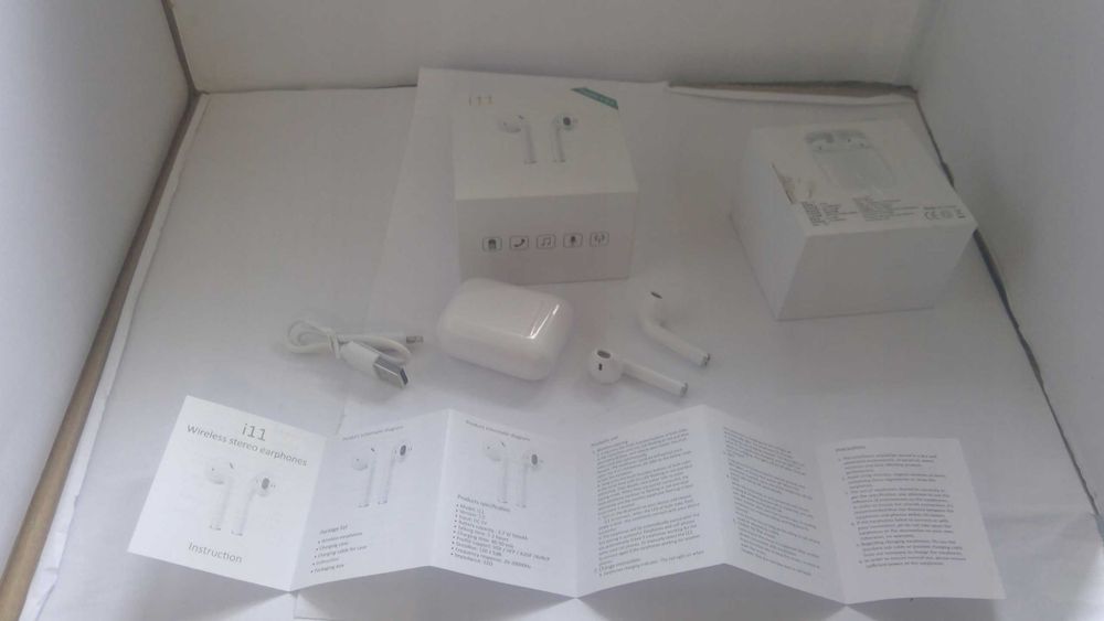 Bezprzewodowy zestaw słuchawkowy Bluetooth 5.0 i11 S34