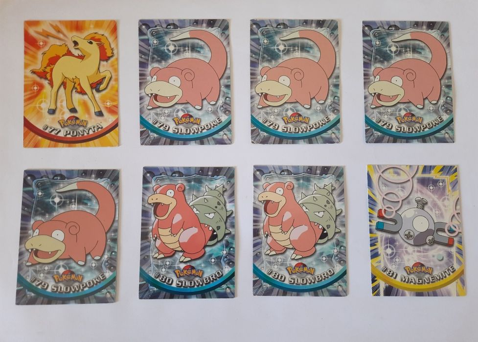 Cartas pokemon topps series 2 - anuncio 1/2 - venda à unid