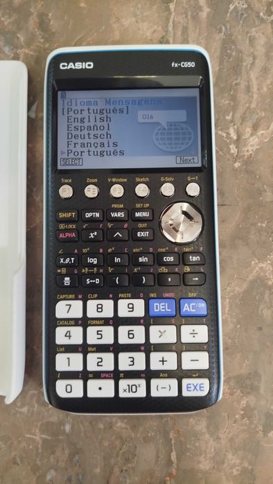 Calculadora Gráfica Casio fx-CG50 – Como Nova (Pouco Uso)