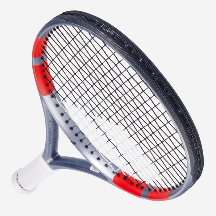 Raquete de Ténis adulto- Babolat Pure Strike 100 16x19 cinza laranja
