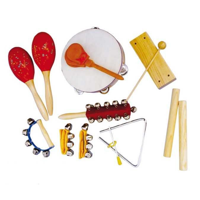 Zestaw instrumentów perkusyjnych dla dzieci EVER PLAY LT-9