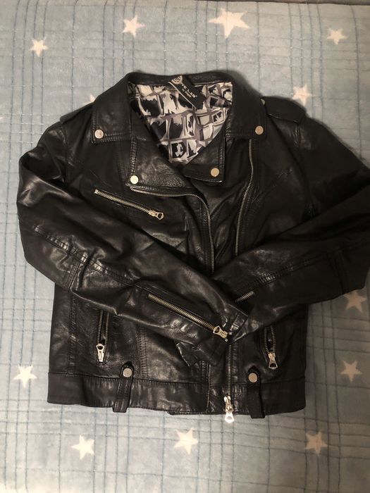 Куртка шкіряна жіноча