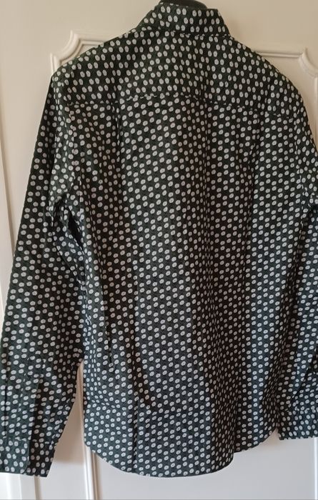 Camisa estampada verde
