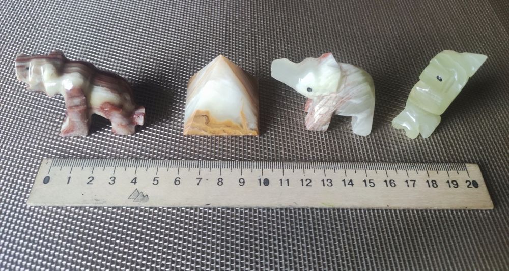 Цена за все! Фигурки статуэтки из оникса