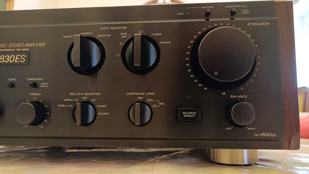 " Reservado "  Sony TA-F830ES  120 Watts por canal