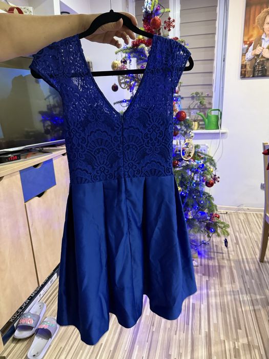 Sukienka granatowa