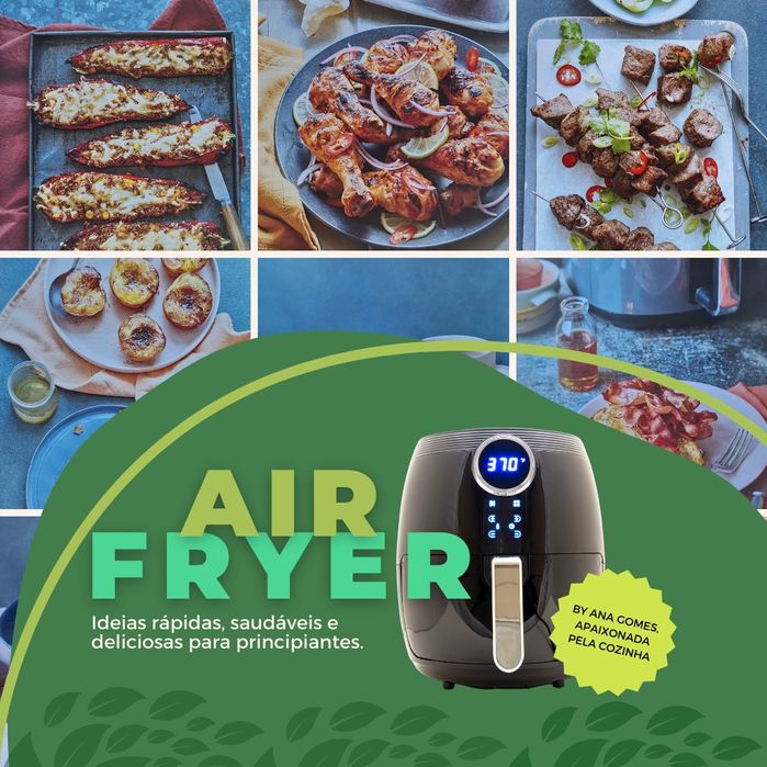 E book 101 Receitas Saudáveis para Air-Fryer