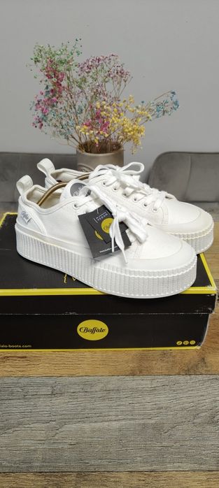 NOWE buty trampki tenisówki damskie Buffalo Madison rozmiar 39 białe