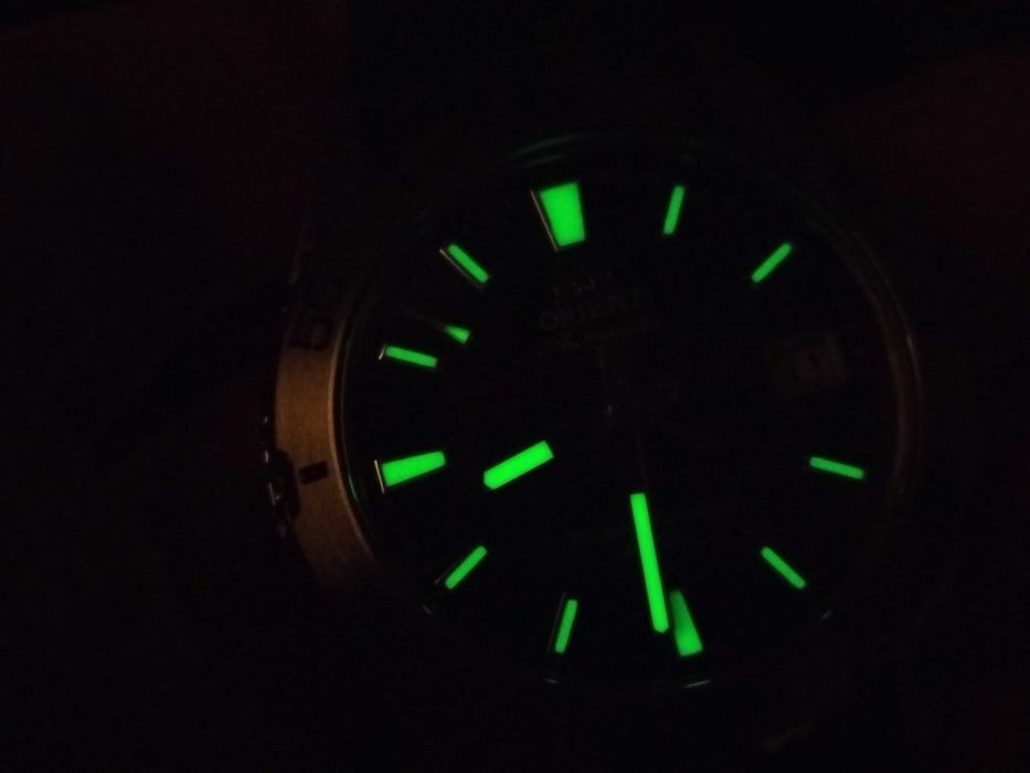 40 мм Orient Mako Sports RA-AC0Q11E30B скло сапфір механіка годинник
