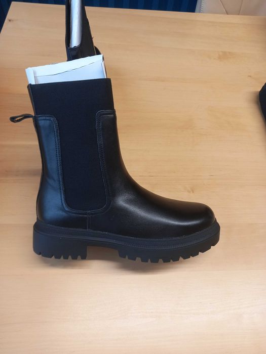 Шкіряні чоботи 42 28 см