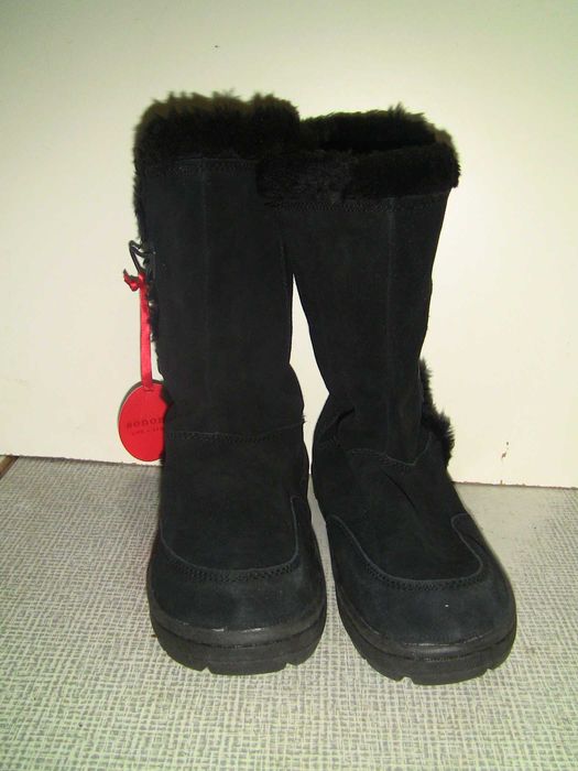 Женские кожаные зимние сапоги американской фирмы SONOMA 40 разм.