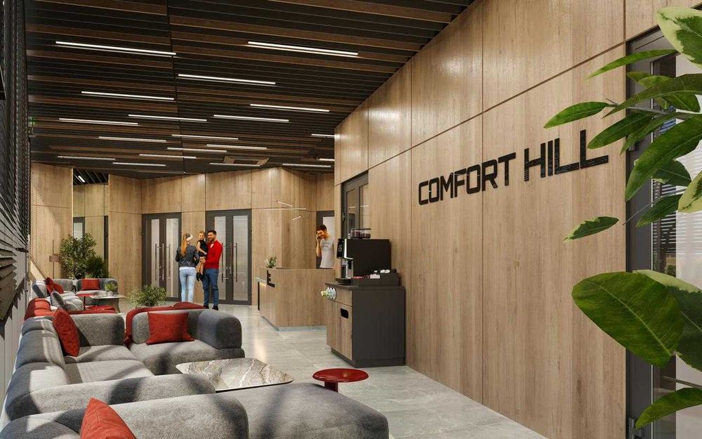 Двокім кв. від ЗАБУДОВНИКА 75,8м.кв ЖК Comfort Hill, ЗДАНИЙ БУДИНОК