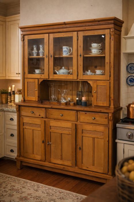 Kredens drewniany kuchenny