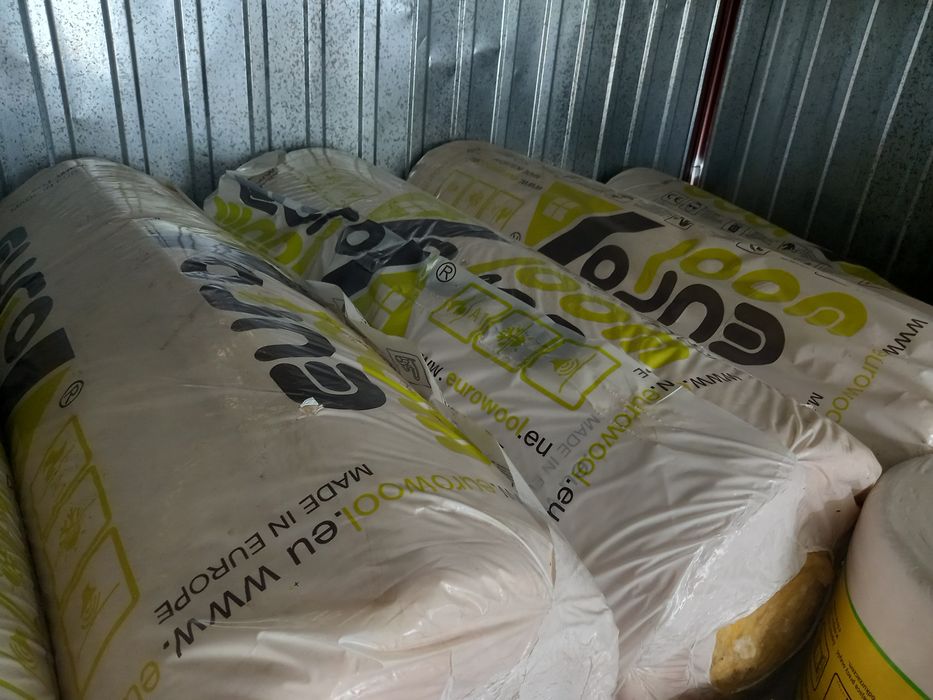 wełna mineralna ISOVER 10 cm i  Eurowool 5 cm NOWE