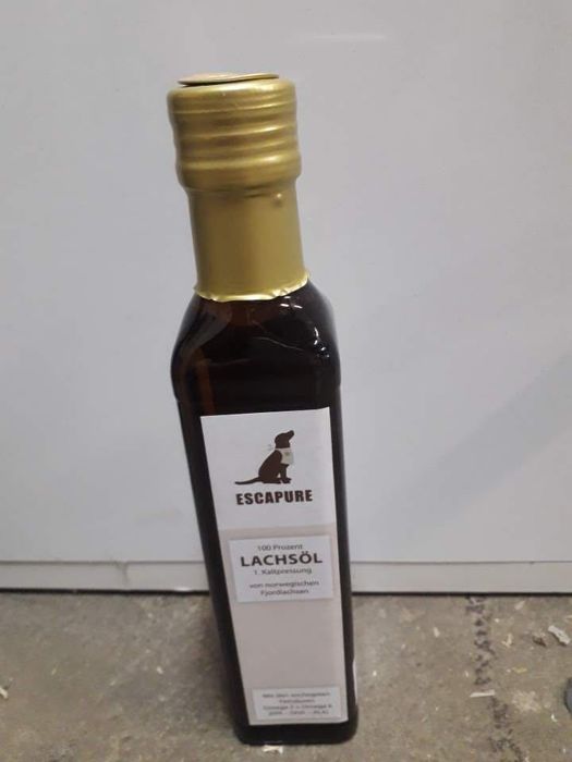 Olej z łososia dla psa  - tłoczony na zimno 250 ml