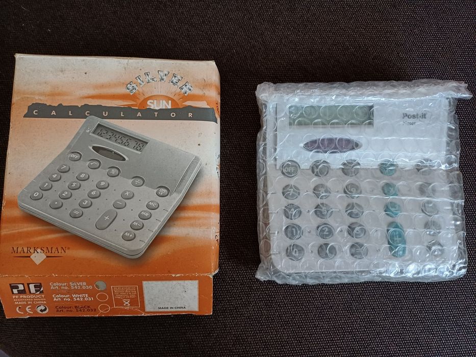 Calculadora eco sem pilhas